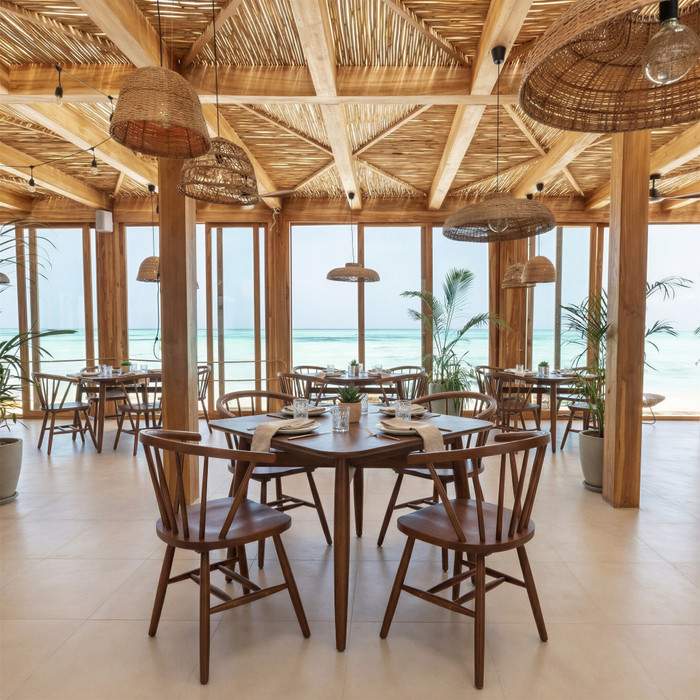 Zuo Modern Stenger Dining Chair (Set of 2) Walnut