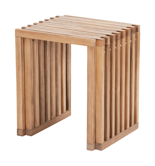 Zuo Modern Riviera Extendable Stool (Set of 2) Natural