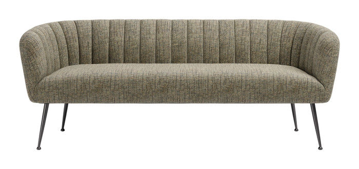 Zuo Modern Deco Sofa Green Tweed