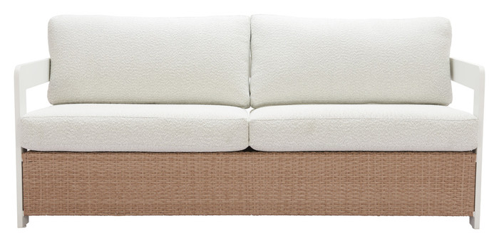 Zuo Modern Gelo Sofa White & Brown