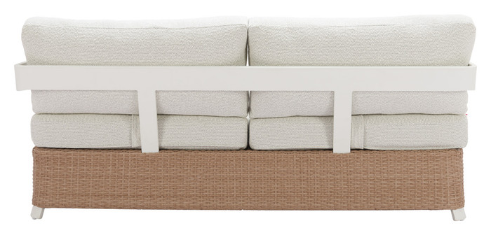 Zuo Modern Gelo Sofa White & Brown