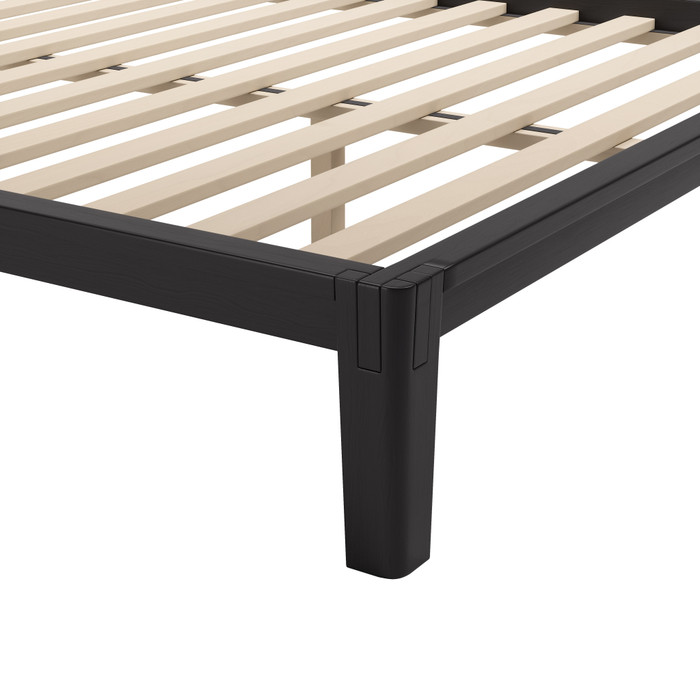 Zuo Modern Luum Queen Platform Bed Frame Black