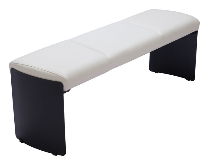 Zuo Modern Mur Bench White