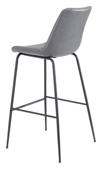 Zuo Modern Byron Barstool Gray