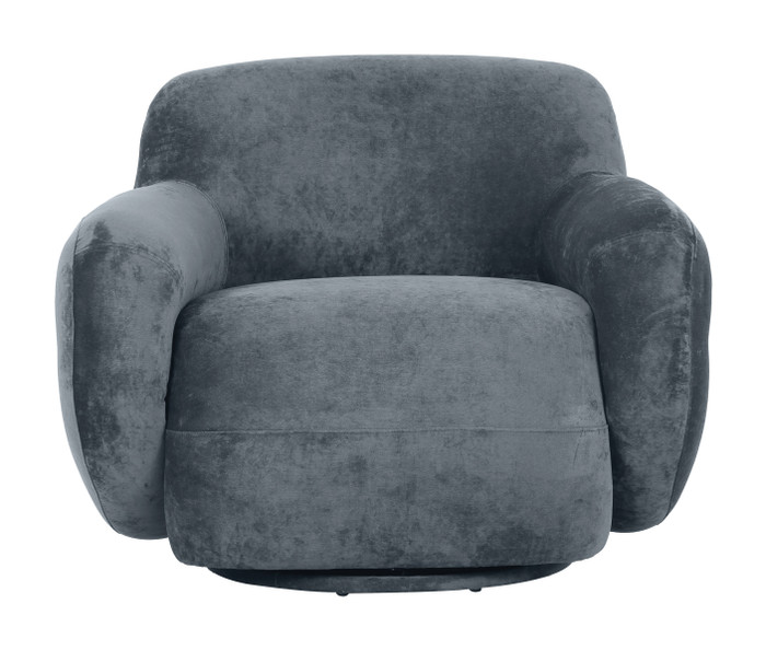 Zuo Modern Boble Swivel Chair Storm Gray