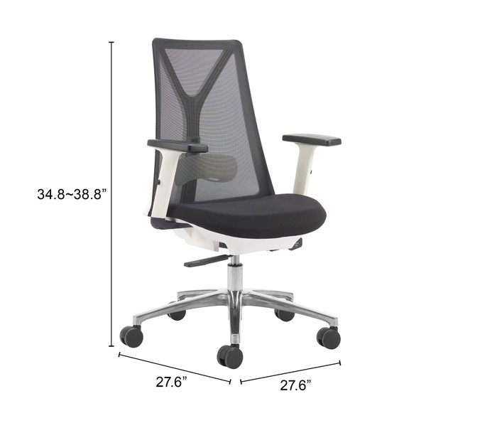 Zuo Modern Hasso Office Chair Black