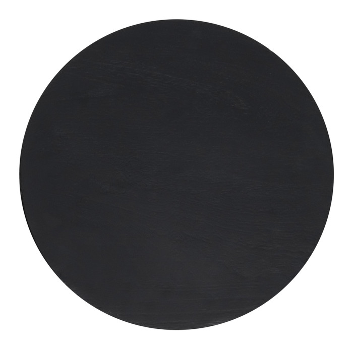 Zuo Modern Wisdom Side Table Black