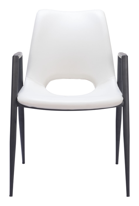 Zuo Modern Desi Dining Chair (Set of 2) White