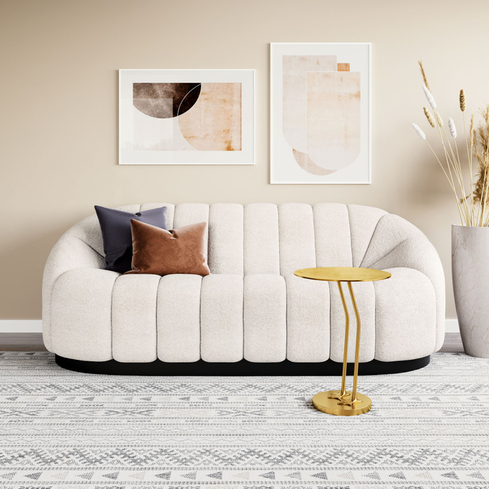 Zuo Modern Bhutan Sofa Cream