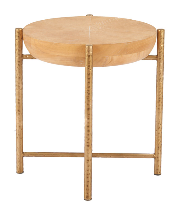 Zuo Modern Halva Side Table Natural