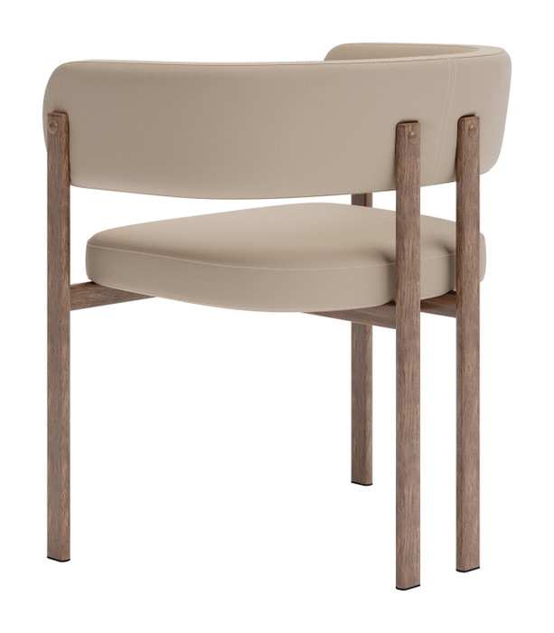 Zuo Modern Ruge Dining Chair (Set of 2) Beige