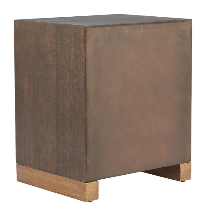 Zuo Modern Sivar Side Table Espresso