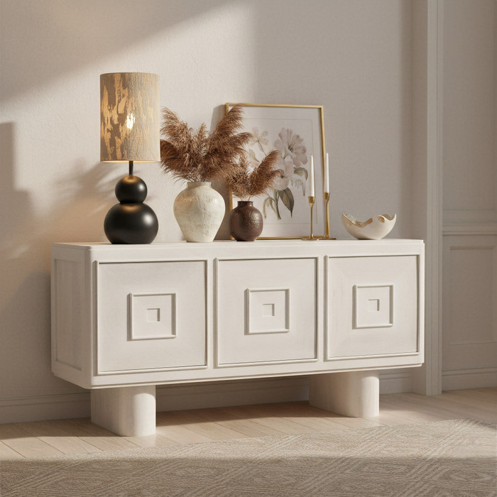 Zuo Modern Pupen Table Lamp Beige