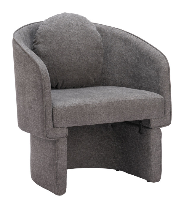 Zuo Modern Olya Accent Chair Truffle Gray