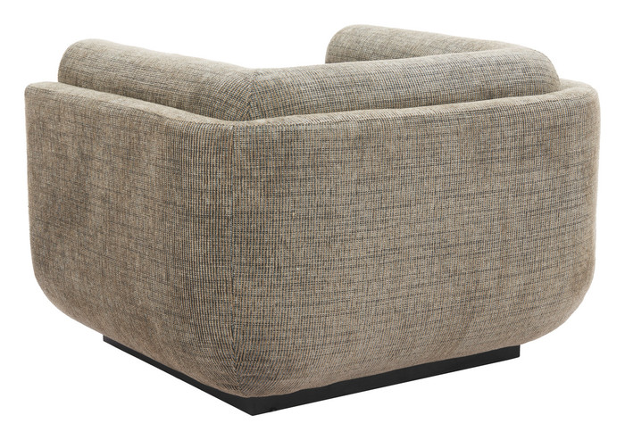 Zuo Modern Sereneu Accent Chair Green Tweed