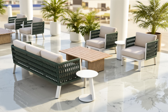 Zuo Modern Bridgehampton Sofa White