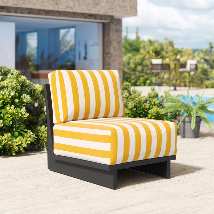Zuo Modern Shoreline Accent Chair Yellow