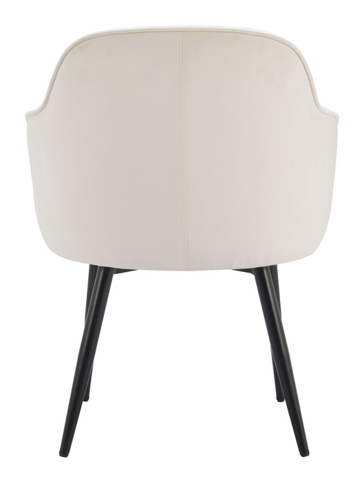 Zuo Modern Jolie Dining Chair (Set of 2) Ivory