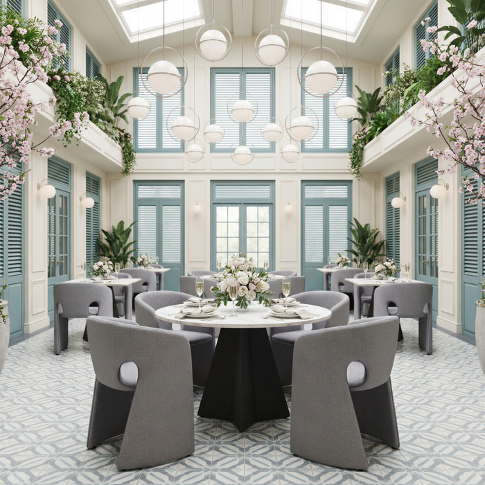 Zuo Modern Rosyth Dining Chair Slate Gray