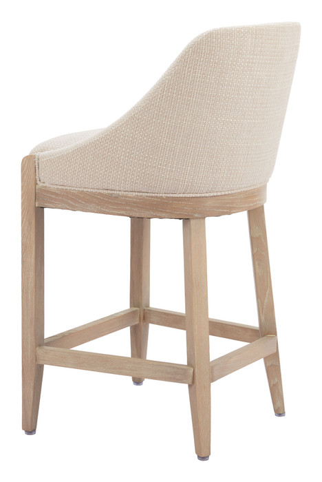 Zuo Modern Calmo Counter Stool Beige