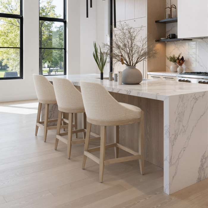 Zuo Modern Calmo Counter Stool Beige