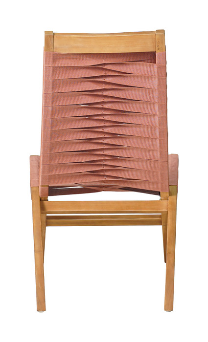 Zuo Modern Rova Lounge Chair Terracotta