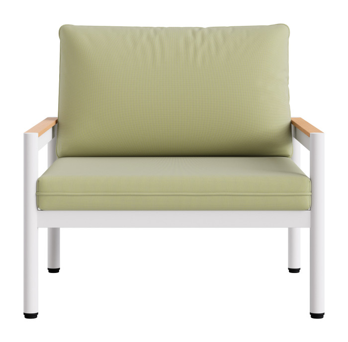 Zuo Modern Lychee Armchair Green