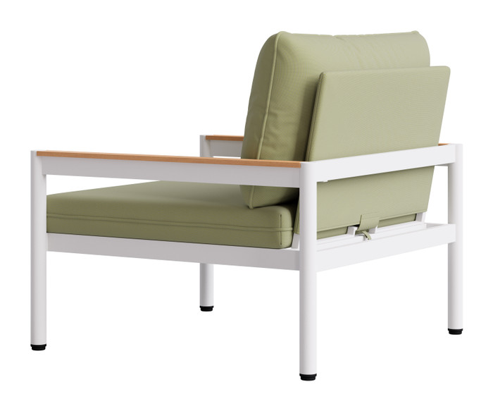 Zuo Modern Lychee Armchair Green