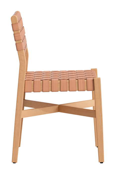 Zuo Modern Mizuya Dining Chair Brown