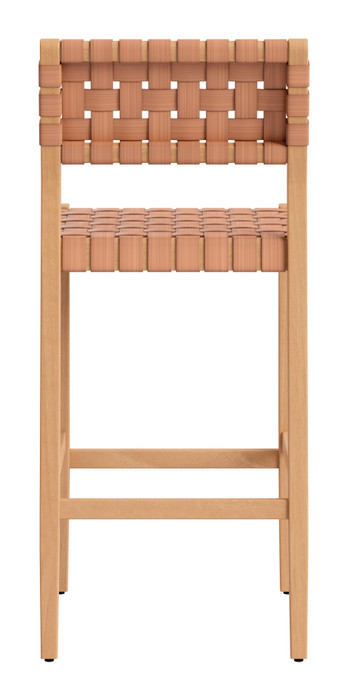 Zuo Modern Mizuya Barstool Brown