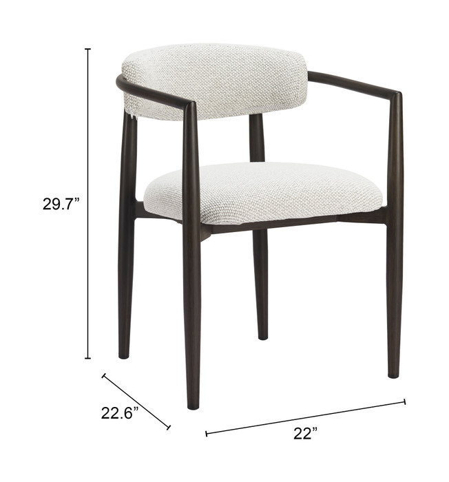 Zuo Modern Midori Dining Chair White