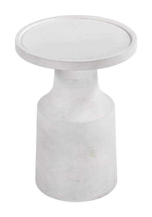 Zuo Modern Cala Side Table White