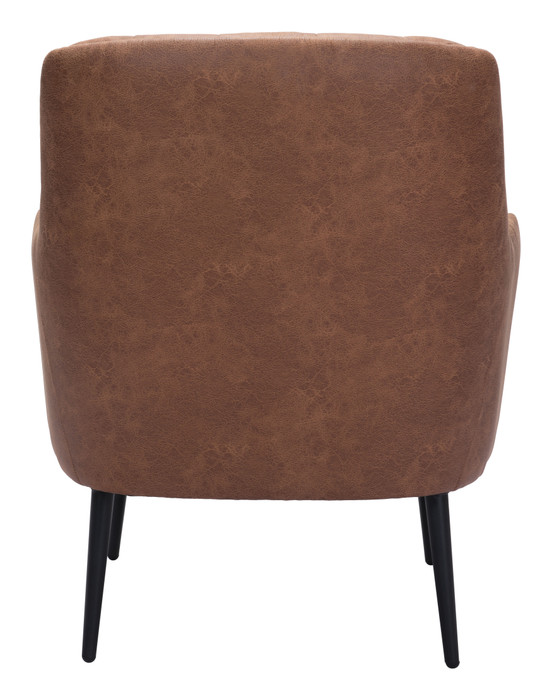 Zuo Modern Tasmania Accent Chair Vintage Brown