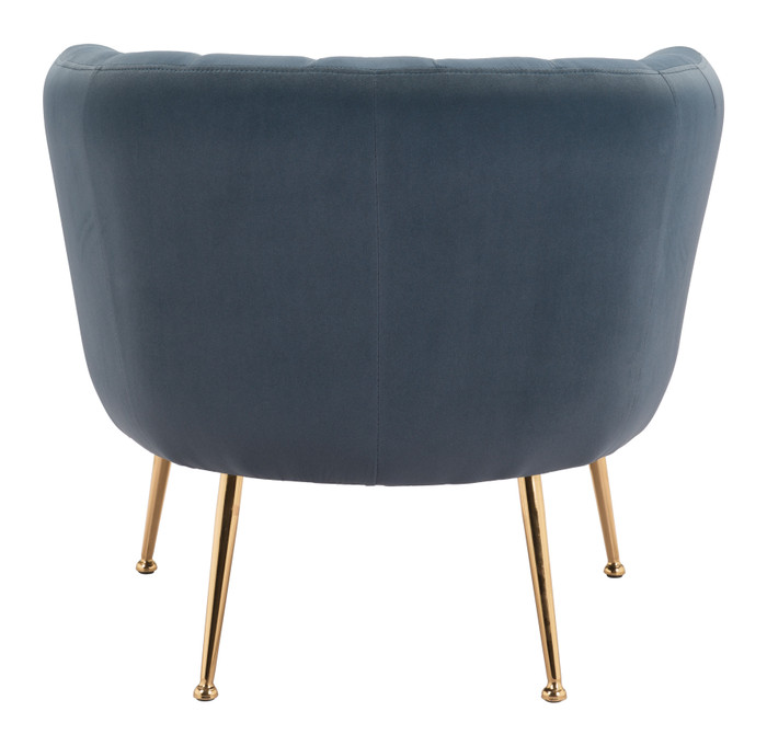 Zuo Modern Deco Accent Chair Gray