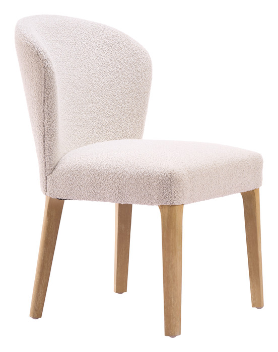 Zuo Modern Mondstein Dining Chair (Set of 2) Ivory