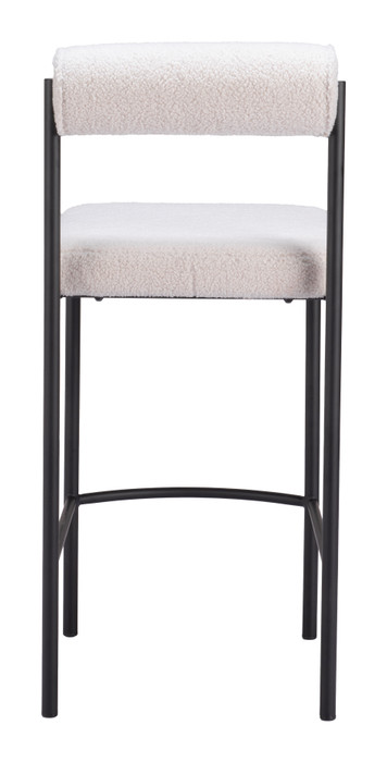 Zuo Modern Livorno Counter Stool (Set of 2) Ivory