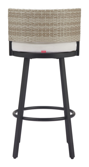 Zuo Modern Midnight Wave Barstool White