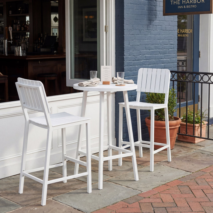 Zuo Modern Kayu Barstool White