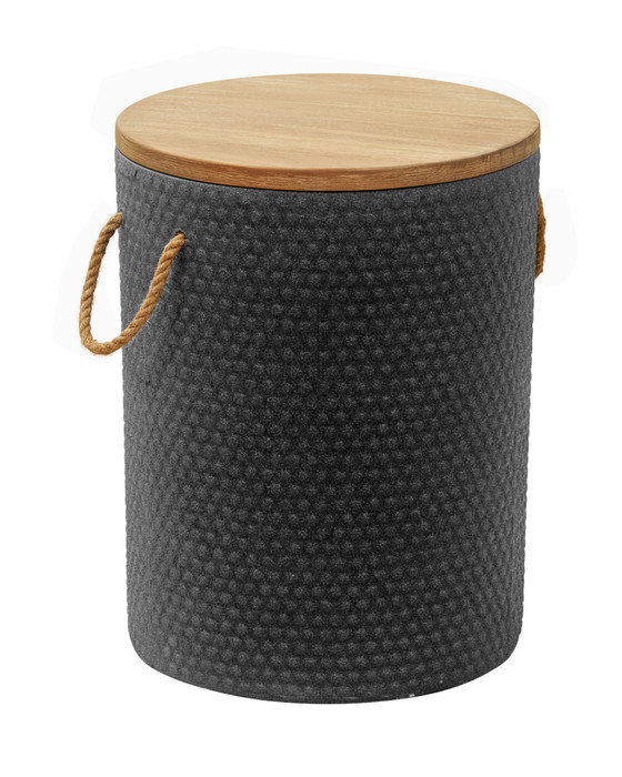 Zuo Modern Beban Side Table Natural & Black