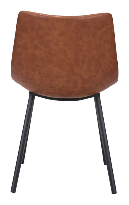 Zuo Modern Daniel Dining Chair (Set of 2) Vintage Brown