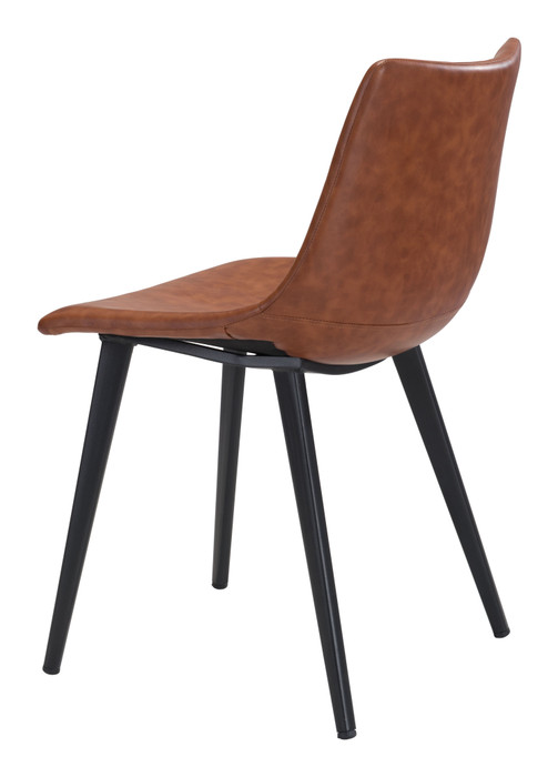 Zuo Modern Daniel Dining Chair (Set of 2) Vintage Brown