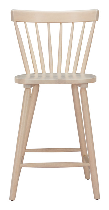 Zuo Modern Tyce Counter Stool (Set of 2) Natural