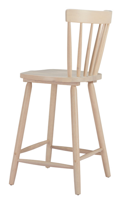 Zuo Modern Tyce Counter Stool (Set of 2) Natural