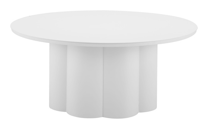 Zuo Modern Palmier Coffee Table White