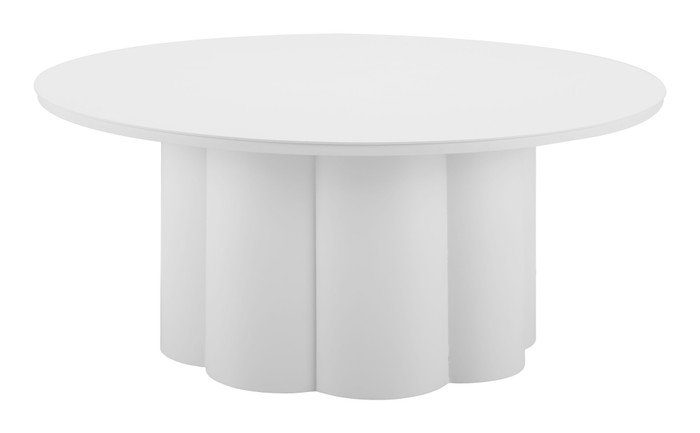 Zuo Modern Palmier Coffee Table White