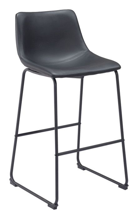 Zuo Modern Smart Barstool (Set of 2) Black