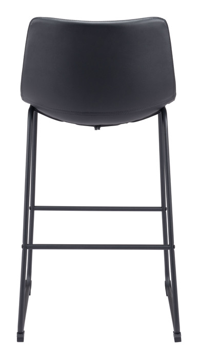 Zuo Modern Smart Barstool (Set of 2) Black