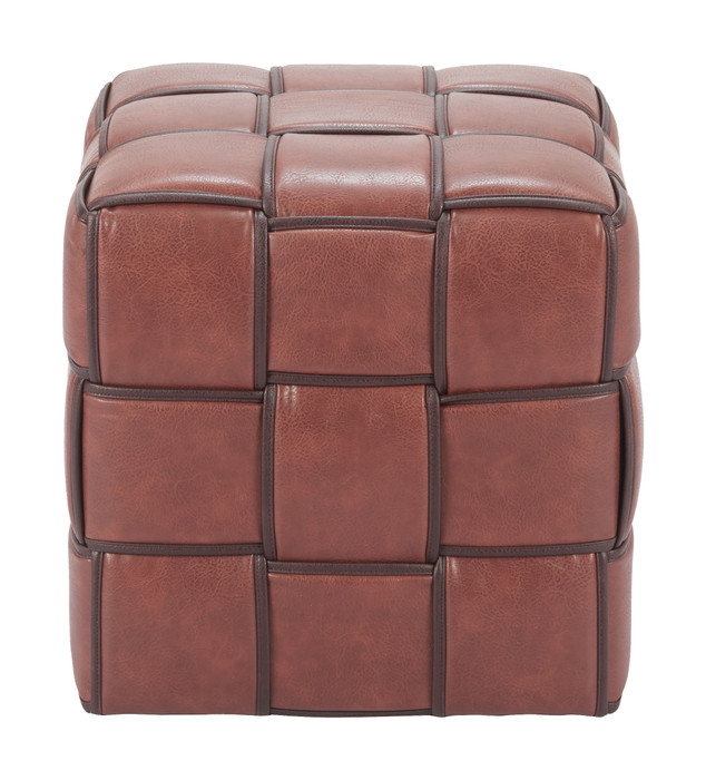 Zuo Modern Zare Ottoman Brown