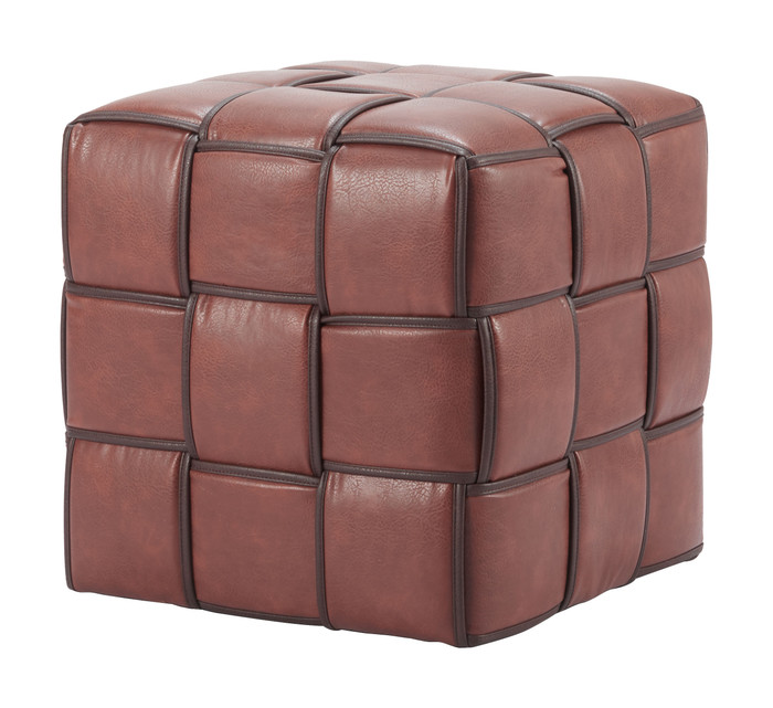 Zuo Modern Zare Ottoman Brown