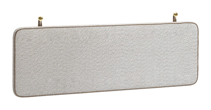 Zuo Modern Bela Floating Queen Headboard Ivory
